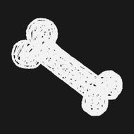 doodle dog food bone N10
