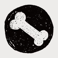 doodle dog food bone N12