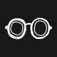 doodle eye glasses N7
