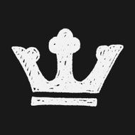 doodle king crown N15