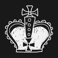 doodle king crown N17