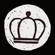 doodle king crown N18