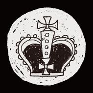 doodle king crown N21