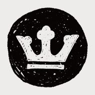 doodle king crown N23