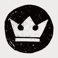 doodle king crown N24