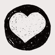 Doodle poker Heart N5