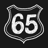 doodle road sign N13
