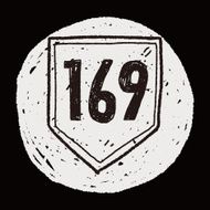 doodle road sign N15