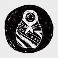 Doodle Russian Dolls N9