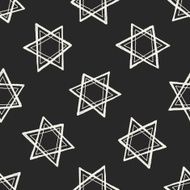 Doodle Star seamless pattern background N2