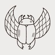 Dung beetles doodle N3