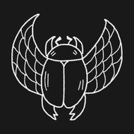Dung beetles doodle N4