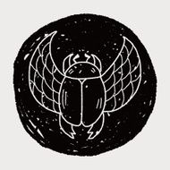 Dung beetles doodle N6