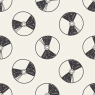 dved doodle seamless pattern background