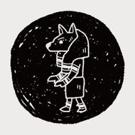 egypt god doodle N26