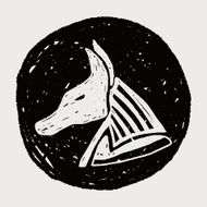 egypt god doodle N29