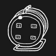 Extension cord doodle N11