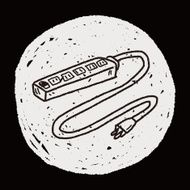 Extension cord doodle N12
