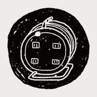 Extension cord doodle N15