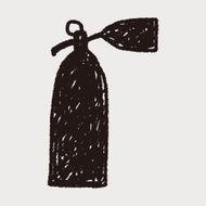 Fire extinguisher doodle N4