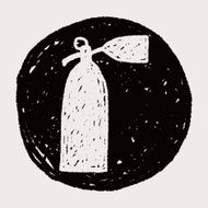 Fire extinguisher doodle N6