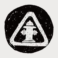 Fire hydrant doodle N8