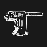 Glue gun doodle N6