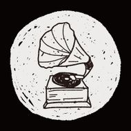 gramophone doodle N6