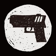 gun doodle N22