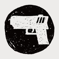 gun doodle N23