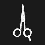 Hair cutting scissor doodle N3
