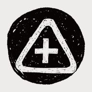 hospital sign doodle N5