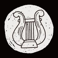 harp doodle N10