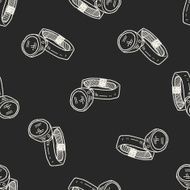 Headlamp doodle seamless pattern background N2