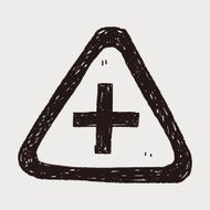 hospital sign doodle N6