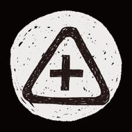 hospital sign doodle N10