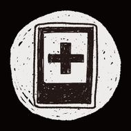 hospital sign doodle N11