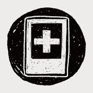 hospital sign doodle N12