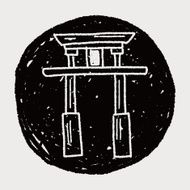 Japan Arch doodle N4