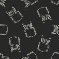 japan drum doodle seamless pattern background N2