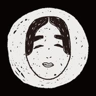 japan mask doodle N4