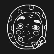 japan Thief mask doodle N4