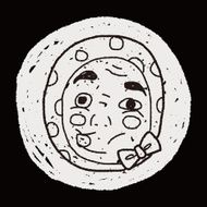 japan Thief mask doodle N5