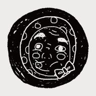 japan Thief mask doodle N6