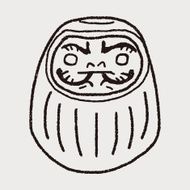 Japanese doll doodle N5