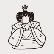 Japanese queen doodle N3