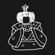 Japanese queen doodle N4
