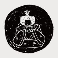 Japanese queen doodle N6