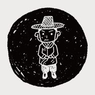 Korea man doodle N6