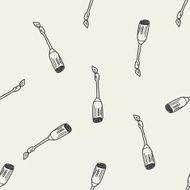 Lighter doodle seamless pattern background N2